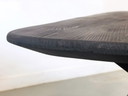 Skandinavischer Tisch aus Schwarz Kiefernholz