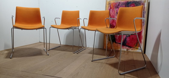 Image 1 of 4x Arper Catifa Stuhl