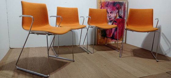 Image 1 of 4x Arper Catifa Stuhl