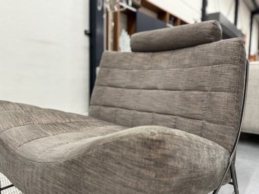 Leolux Volare Sessel Ahorn Stoff