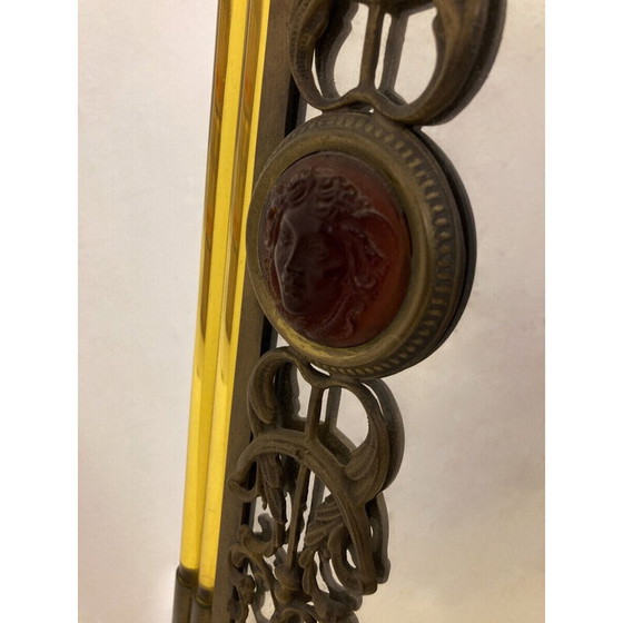 Image 1 of Mid Century Schreibtischspiegel, Italien 1970er