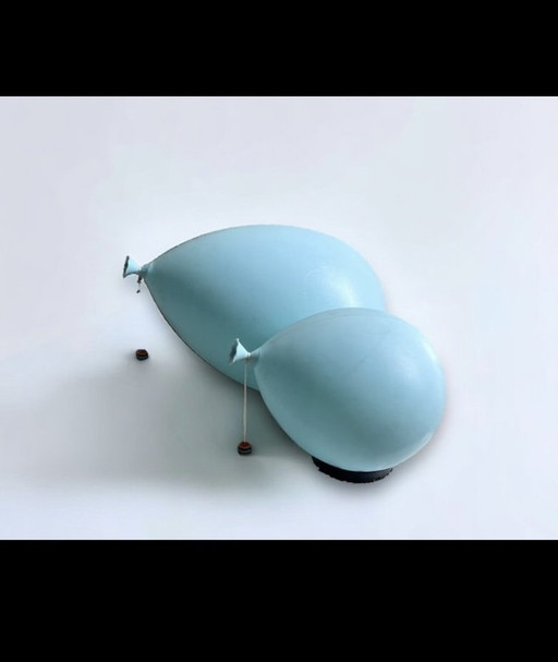 2er-Set Bilumen-Ballon-Lampen, entworfen von Yves Christin.