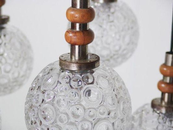 Image 1 of Raak Glas Hängelampe 70er Jahre