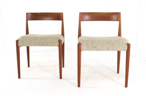 Image 1 of 2X Kai Kristiansen für Fritz Hansen Stühle Vintage