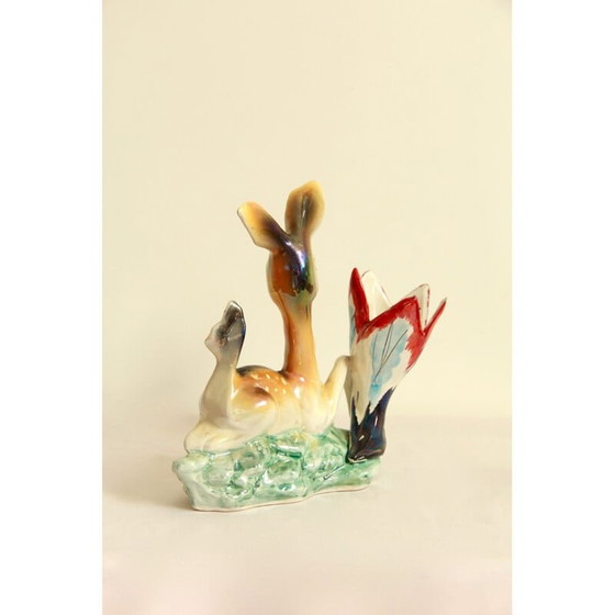 Image 1 of Mid-Century Bamby Keramiktopf, Italien 1950er Jahre