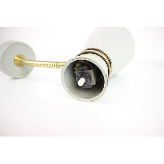 Image 1 of Vintage Wandlampe aus Metall und Messing, Deutschland 1960