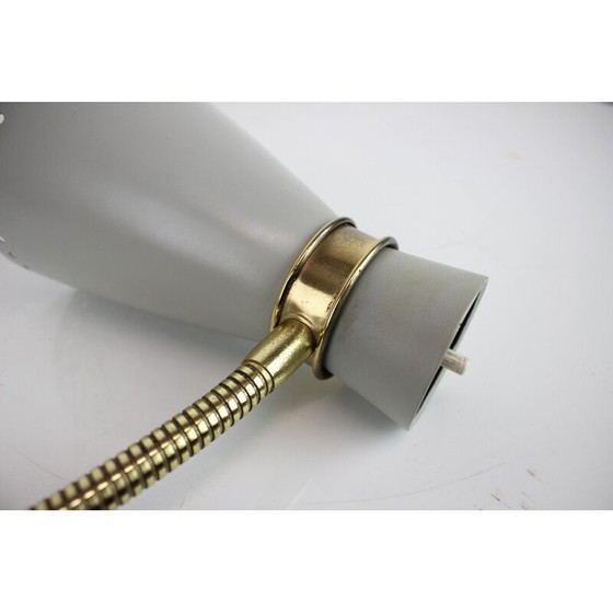 Image 1 of Vintage Wandlampe aus Metall und Messing, Deutschland 1960