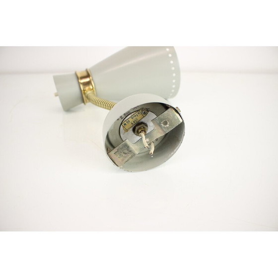 Image 1 of Vintage Wandlampe aus Metall und Messing, Deutschland 1960