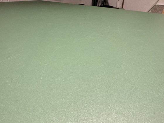 Image 1 of Gispen Steeltop Green Schreibtisch