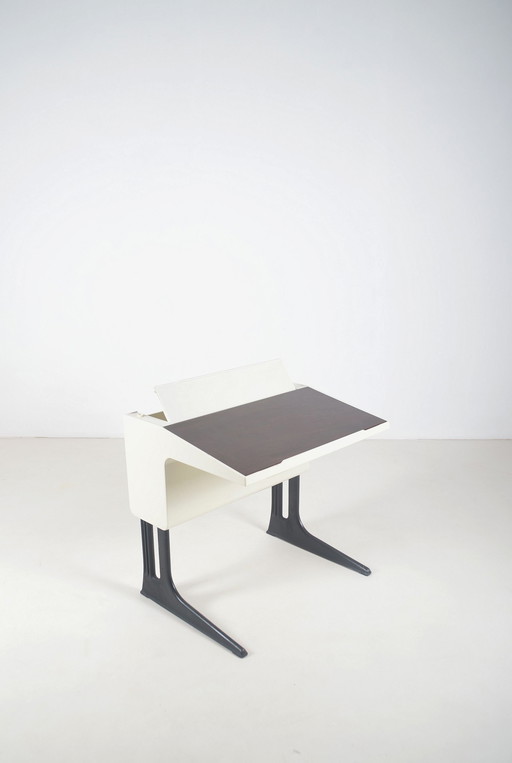 Verstellbarer Schreibtisch, entworfen von Luigi Colani für Flötotto, 1970er Jahre