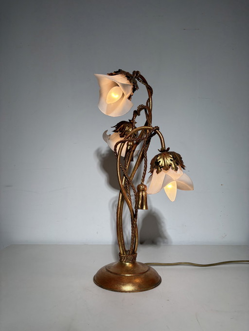 Vintage regency knot tafellampe