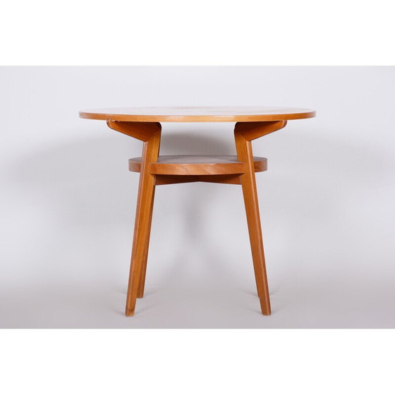 Image 1 of Mid Century Couchtisch aus Eichenholz, Tschechische Republik 1950er Jahre