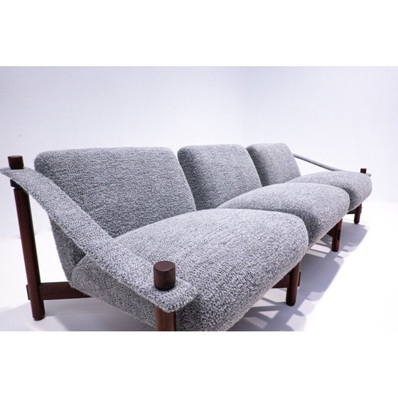 Image 1 of Graues Sofa aus der Mitte des Jahrhunderts von Raffaella Crespi, Italien 1960er Jahre