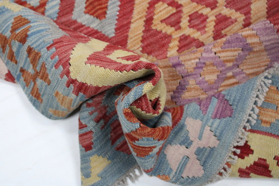 Image 1 of Original Old Style Kelim Afghan 196 X 102 Cm Top Zustand