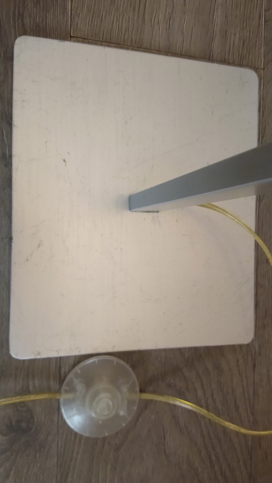 Image 1 of Stehleuchte mit quadratischen Milchglasschirmen