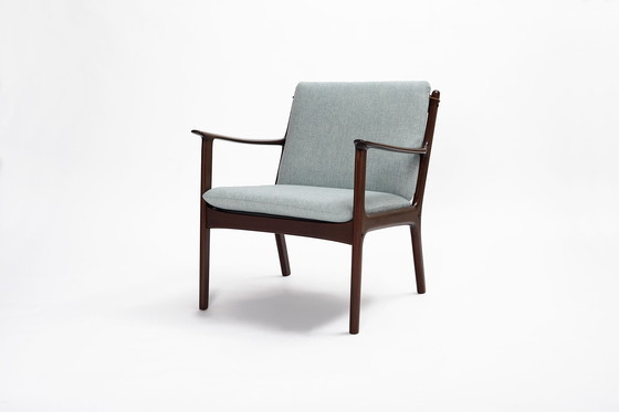 Image 1 of PJ112 Lounge Chair, entworfen von Ole Wanscher für Poul Jeppesen