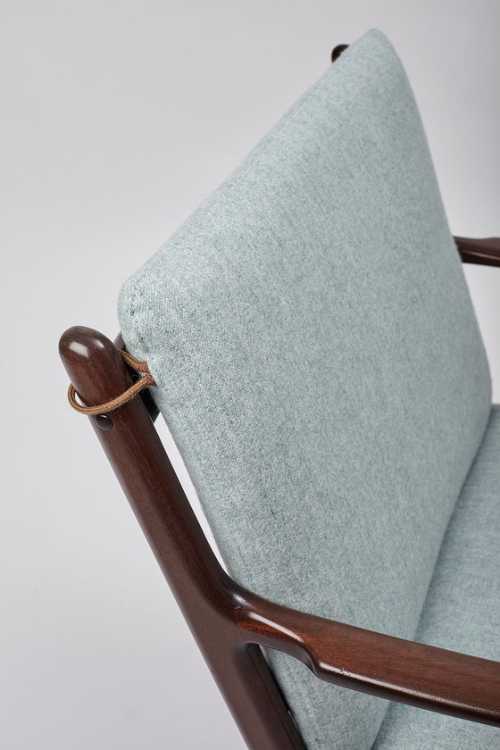 Image 1 of PJ112 Lounge Chair, entworfen von Ole Wanscher für Poul Jeppesen