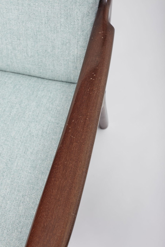 Image 1 of PJ112 Lounge Chair, entworfen von Ole Wanscher für Poul Jeppesen