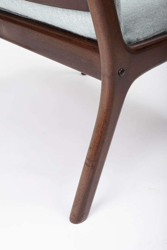 Image 1 of PJ112 Lounge Chair, entworfen von Ole Wanscher für Poul Jeppesen