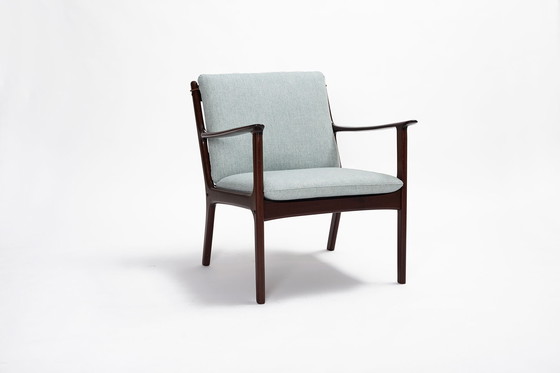 Image 1 of PJ112 Lounge Chair, entworfen von Ole Wanscher für Poul Jeppesen