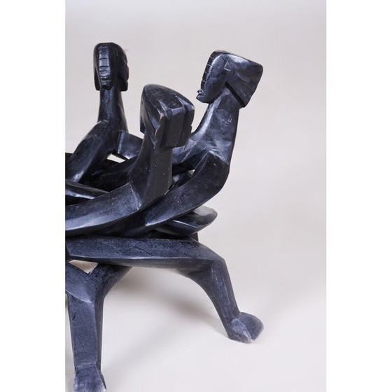 Image 1 of Klappbarer Couchtisch im Art déco-Stil, Afrika 1930er Jahre