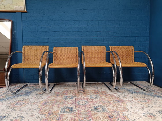 Image 1 of 4x Mies van der Rohe MR20 Stuhl