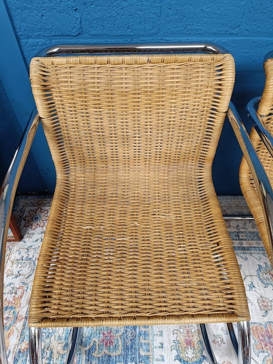 Image 1 of 4x Mies van der Rohe MR20 Stuhl