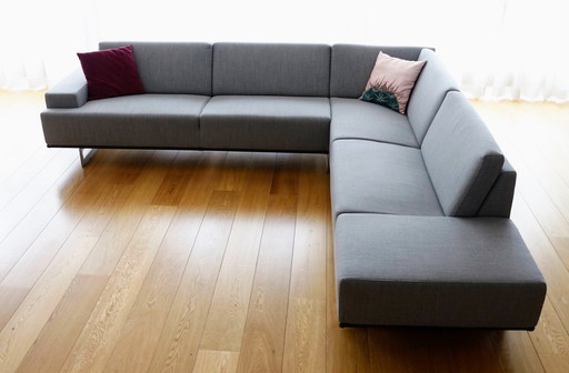 Gelderland Embrace Ecksofa mit Garantie Grau