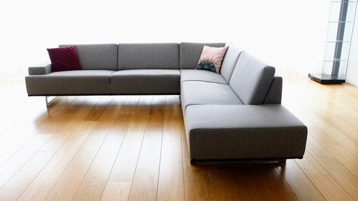 Gelderland Embrace Ecksofa mit Garantie Grau