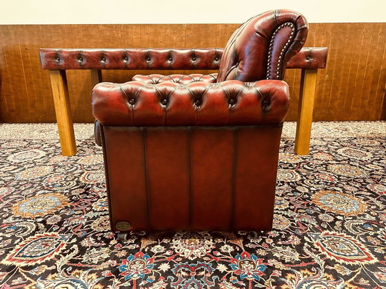 Image 1 of Die Marke Chesterfield Esstisch mit Esszimmerstühlen