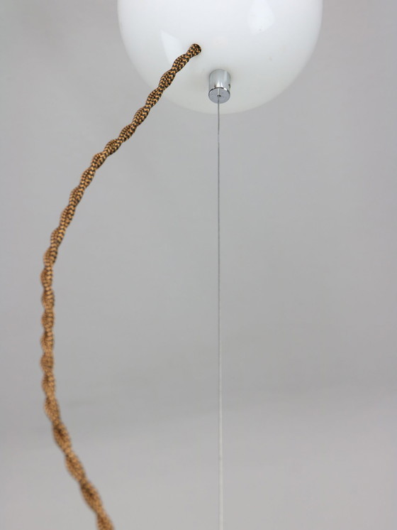 Image 1 of Seltene Ufo Space Age Lampe von Guzzini in Hellbraun, 1970er