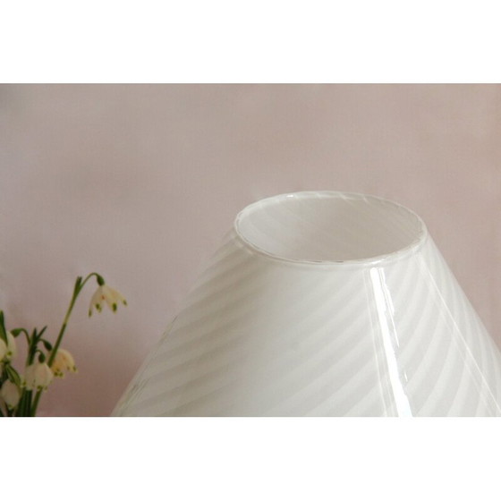 Image 1 of Vintage Bucaneve Wirbel Murano Pilz Lampe, Italien 1970er