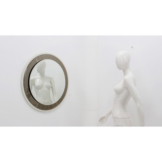 Image 1 of Runder italienischer Vintage-Spiegel, 1950