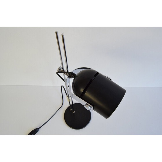 Image 1 of Verstellbare Metalltischlampe, verchromt von Stanislav Indra für Combi Lux, Tschechoslowakei 1970