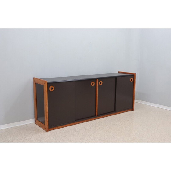 Image 1 of Postmodernes Sideboard aus Laminat und Holz, 1970er Jahre