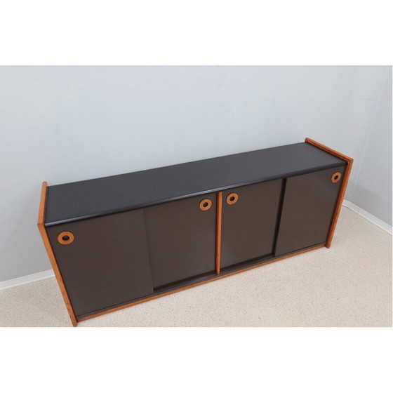 Image 1 of Postmodernes Sideboard aus Laminat und Holz, 1970er Jahre