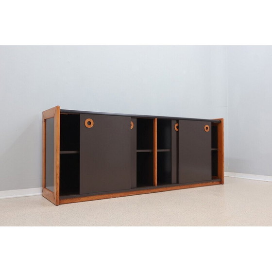 Image 1 of Postmodernes Sideboard aus Laminat und Holz, 1970er Jahre