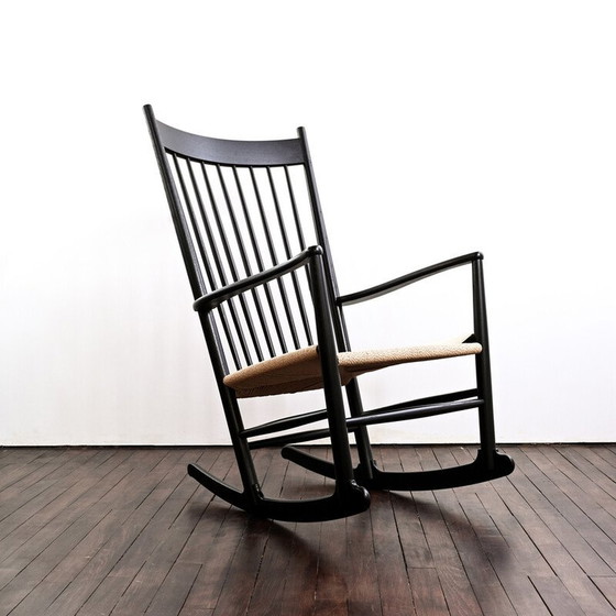 Image 1 of Schaukelstuhl aus Eichenholz von Hans Wegner für Frederica, 2020