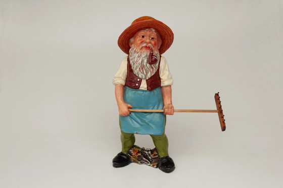 Image 1 of Große Heissner Keramikfigur "Der Gärtner"