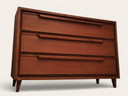Schuhschrank aus der Mid Century