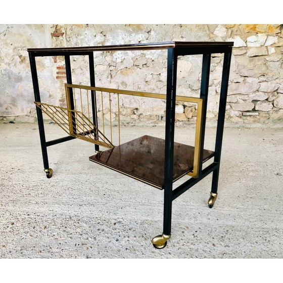 Image 1 of Vintage-Konsole mit Ablage auf Rädern, 1970