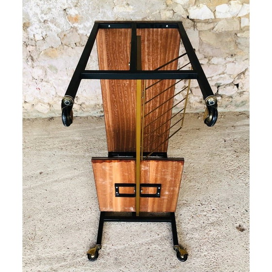 Image 1 of Vintage-Konsole mit Ablage auf Rädern, 1970