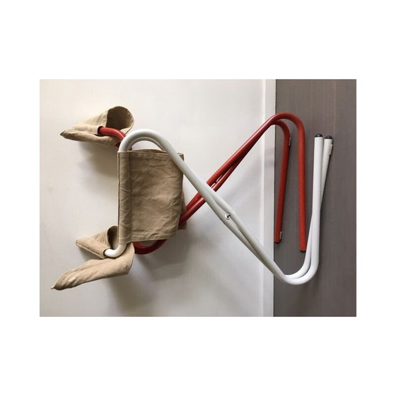 Image 1 of Ein Paar klappbare Bieffeplast Z-Stühle von Eric Magnussen, 1968