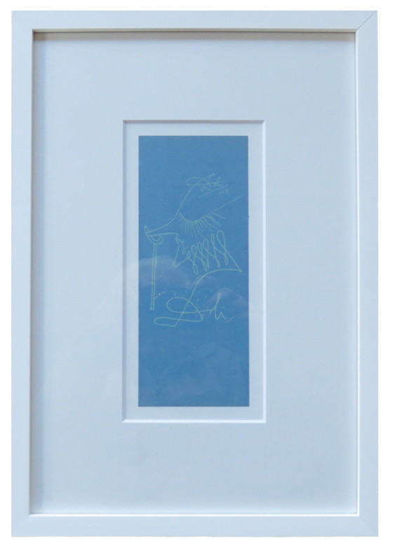 Image 1 of Porträt - Gerahmtes Kunstwerk von Salvador Dalí