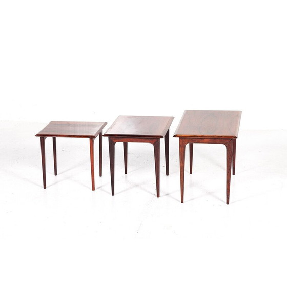 Image 1 of Nisttische aus Palisanderholz, Dänemark 1960