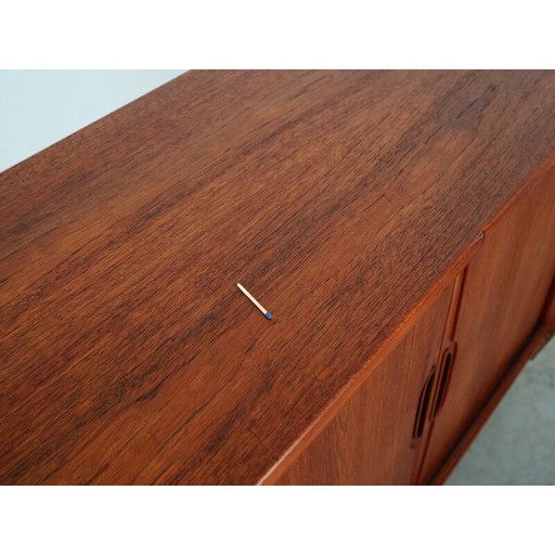 Vintage Highboard aus Teakholz von Børge Dam, 1970er Jahre