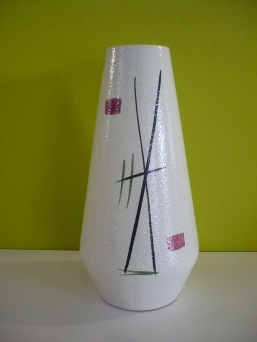 Handsome Vintage Fifties Vase Scheurich ( West Deutschland)