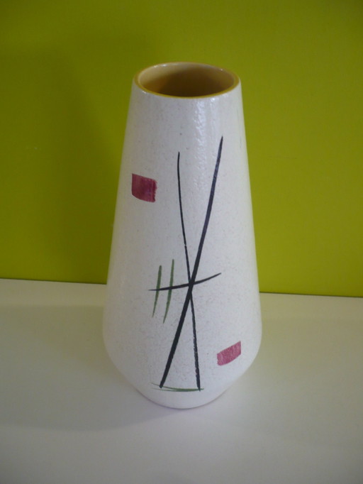 Handsome Vintage Fifties Vase Scheurich ( West Deutschland)