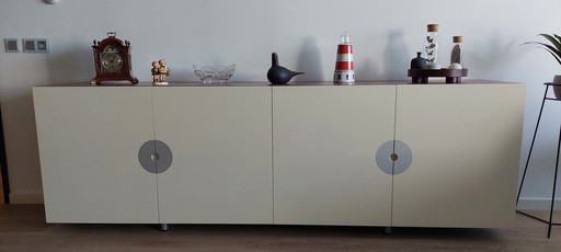 Castelijn Sideboard Scheibe Creme Weiß Mit Kirsche Blatt