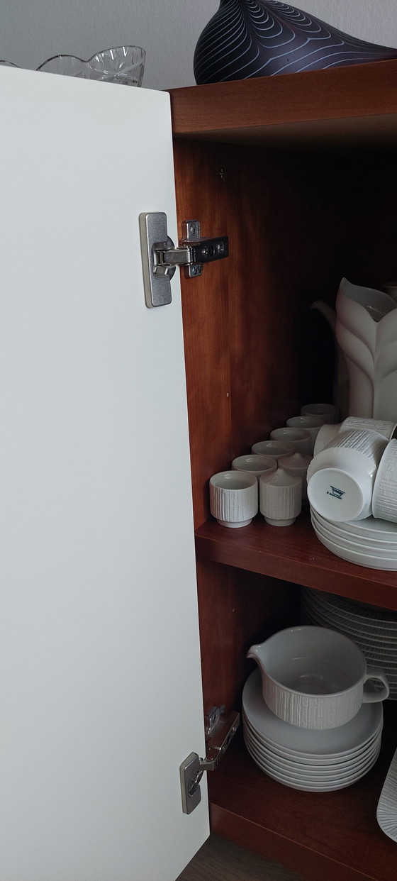 Image 1 of Castelijn Sideboard Scheibe Creme Weiß Mit Kirsche Blatt